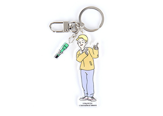 Animal Shaped Acrylic Key Holder Simulation Model Transparent Technology