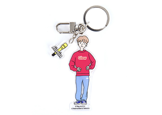 Animal Shaped Acrylic Key Holder Simulation Model Transparent Technology