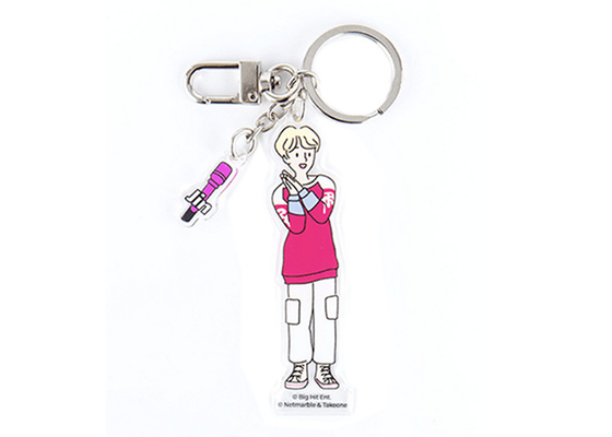 Animal Shaped Acrylic Key Holder Simulation Model Transparent Technology