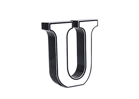Waterproof 3D Illuminated Acrylic Letters LED Acrylic Channel Letter Lamp