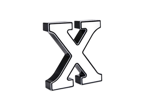 Waterproof 3D Illuminated Acrylic Letters LED Acrylic Channel Letter Lamp