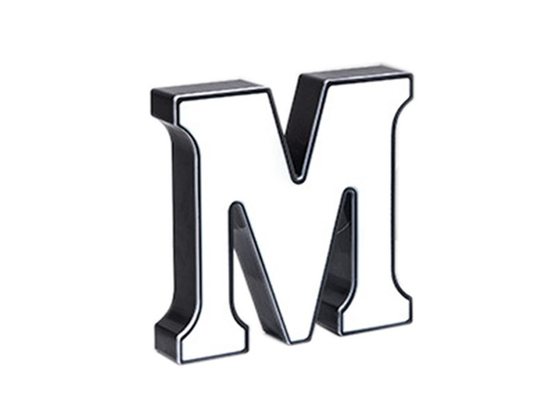 Waterproof 3D Illuminated Acrylic Letters LED Acrylic Channel Letter Lamp