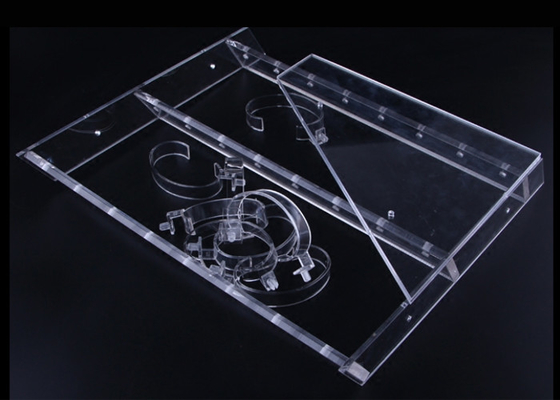3 Tier Transparent Acrylic Watch Display Stand For Casio Watch Display