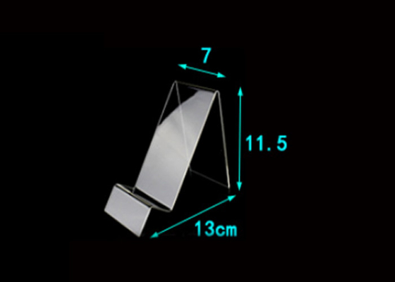 High Heels Clear Acrylic Display Stands Smooth Cut Edge Environmentally Friendly
