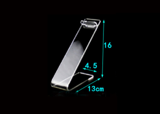 High Heels Clear Acrylic Display Stands Smooth Cut Edge Environmentally Friendly