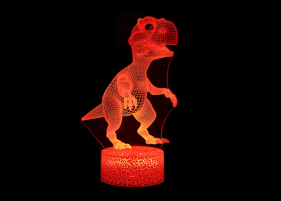 High Efficiency 3D Optical Illusion Lamp Acrylic Night Light For Living Room
