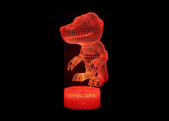 High Efficiency 3D Optical Illusion Lamp Acrylic Night Light For Living Room