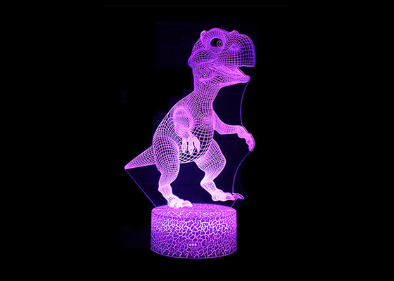 Cartoon Cute 3D Acrylic LED Night Light Adjustable 7 Color 5 V Power Supply