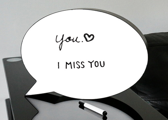 Hand Writing Speech Bubble Led Light Box 3D Led Christmas Gift Arylic Material