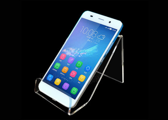 Custom Acrylic Mobile Phone Display Stand Anti Scratch Protective Film