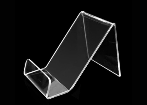 Custom Acrylic Mobile Phone Display Stand Anti Scratch Protective Film