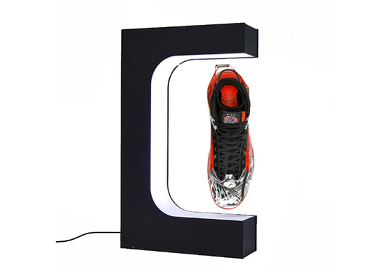 Shoes / Globe Magnetic Levitation Display Stand 360 Degree Rotating Black Color