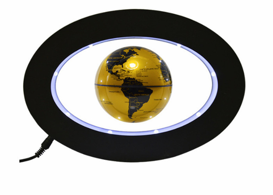 LED Luminescent Magnetic Levitation Floating Globe World Map AC 12V 1000mA