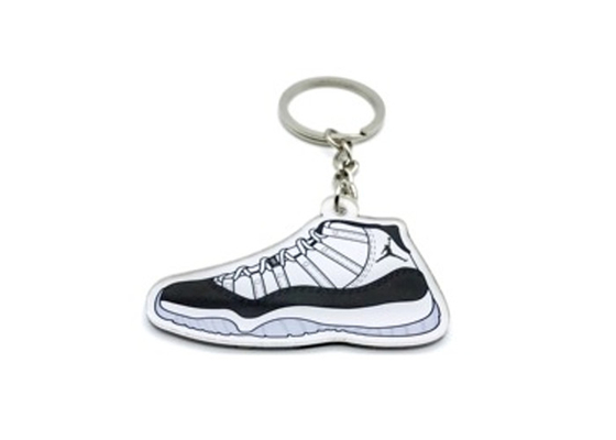 Laser Cut Acrylic Keychain Decorative Item Custom Acrylic Keyrings Good Toughness