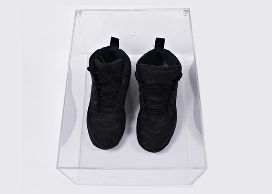Lightweight Clear Acrylic Shoe Display Box Moisture Proof 42 X 35 X 15cm