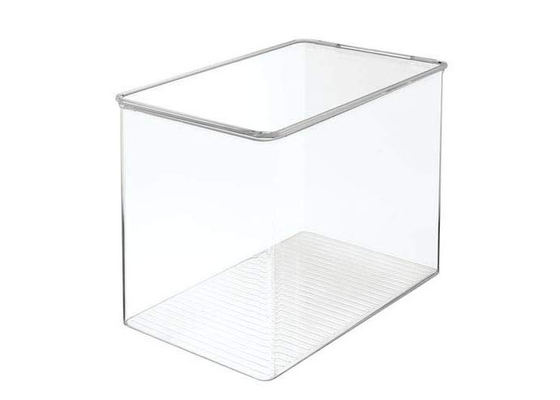 Recyclable Clear Acrylic Display Boxes Impact Resistance For High Heels , Sandals