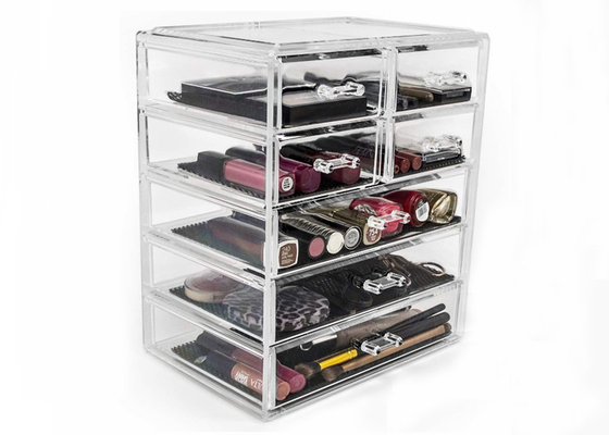 Supermarket Acrylic Cosmetic Storage Containers Clear Makeup Storage Drawers