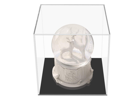 Home Decoration Clear Acrylic Display Boxes Waterproof Customized Size