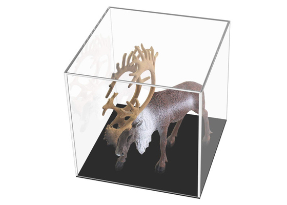 Home Decoration Clear Acrylic Display Boxes Waterproof Customized Size