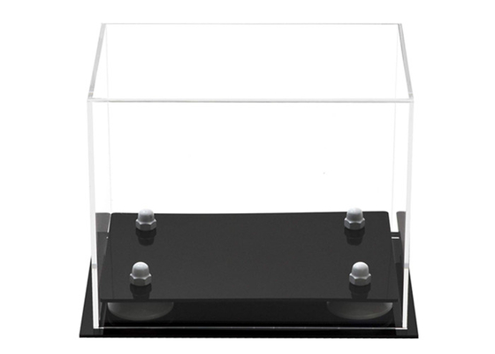 UV Resistant Custom Made Acrylic Display Case For Collectibles Silk Printing