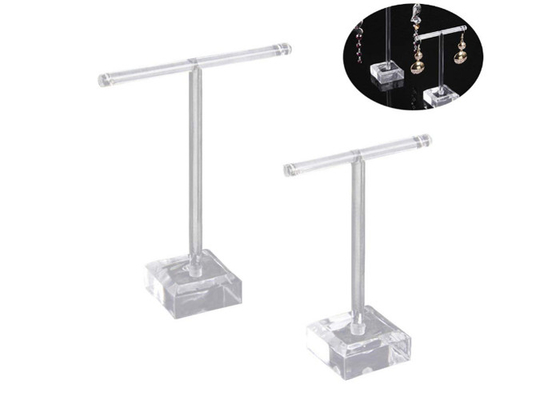 Tree Stand Clear Acrylic Jewelry Organizer For Necklaces Bracelet Earrings Ring