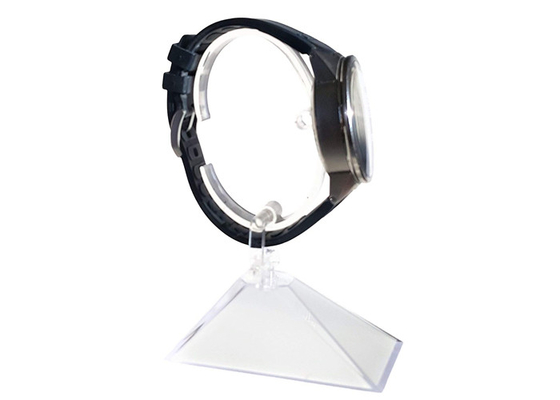 Single Clear Acrylic Watch Display Stand Holder Plastic For Retail shop