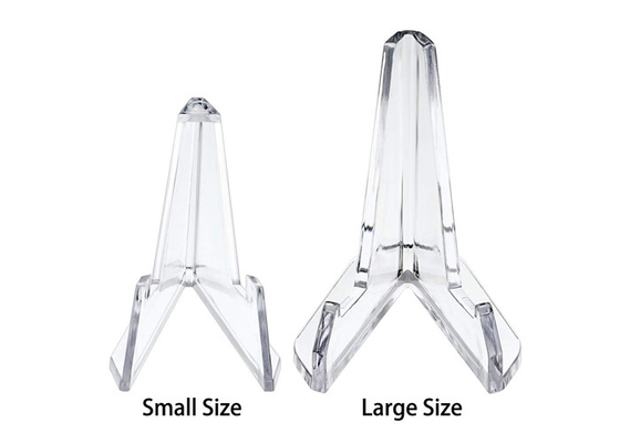 Transparent Acrylic Mobile Phone Display Stand , Clear Acrylic Easel Stand