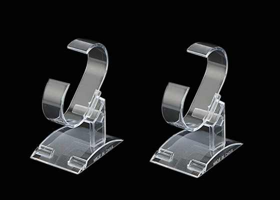 Clear Plastic Watch Display Stand mens watch stand wrist watch display stand
