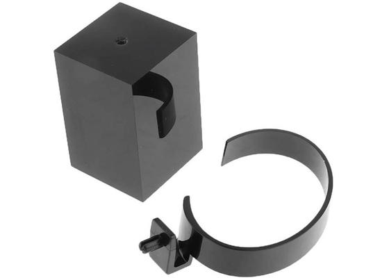 Black Transparency Acrylic Watch Display Stand Lightweight 2&quot; Round X 4&quot; H