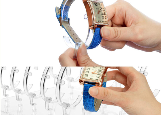 Showcase Acrylic Watch Display Stand Acrylic Rotating Watch Display Case