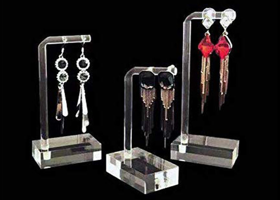 Modern Design Clear Acrylic Jewelry Display Stands For Show Decoration
