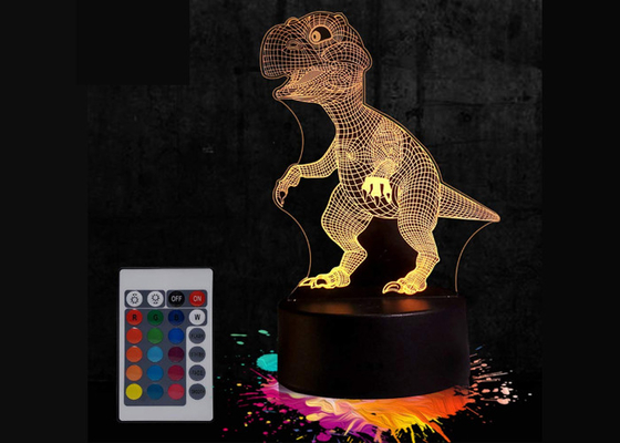 USB Powered 3D Optical Illusion Night Light Visual Creative Touch Control