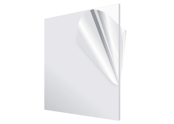 Transparent Acrylic Mirror Sheet Custom Laser Cutting PMMA Acrylic Sheet Panel
