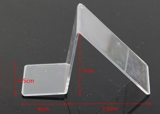 Adult Shoes Acrylic Riser Display Stands Shoe Shop Retail Display Stand
