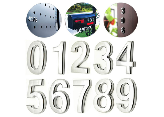 0 - 9 Door Address Number Stickers For Mailbox Apartment Upgrade Model