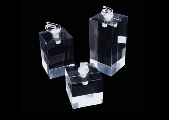 Durable Acrylic Jewellery Display Stands Clear Acrylic Ring Holder For Shops