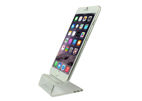 Clear Acrylic Mobile Phone Display Stand Plastic Cell Phone Mini Stand Holder