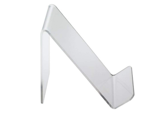 Durable Plastic Mobile Phone Holder Small Acrylic Display Stands  Eco Friendly
