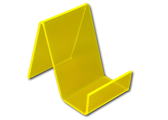 Small Acrylic Mobile Phone Display Stand For Holding Books / Plates / Phone