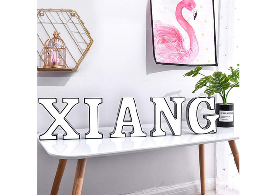 Home Decoration Illuminated Signage Letters USB Battery Powered Night Lights