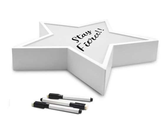 Decoration Acrylic LED Light Box Letter Light Box Star Shaped Dry Erase Lightbox