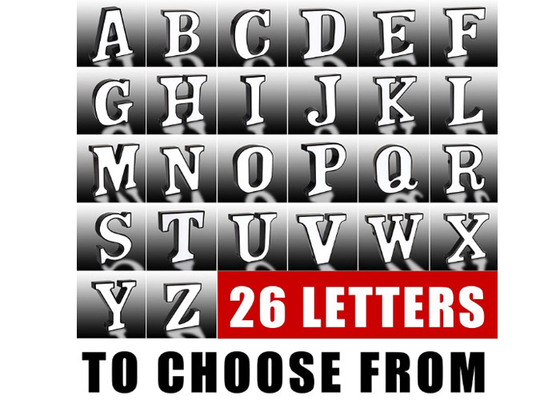 3d Lettering Signage LED Lighted Channel Letters For Wall Casa Home Decor