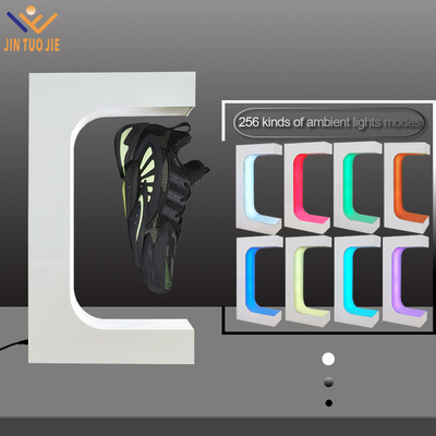 wireless charging rotation magnetic levitation floating shop shoe display stand