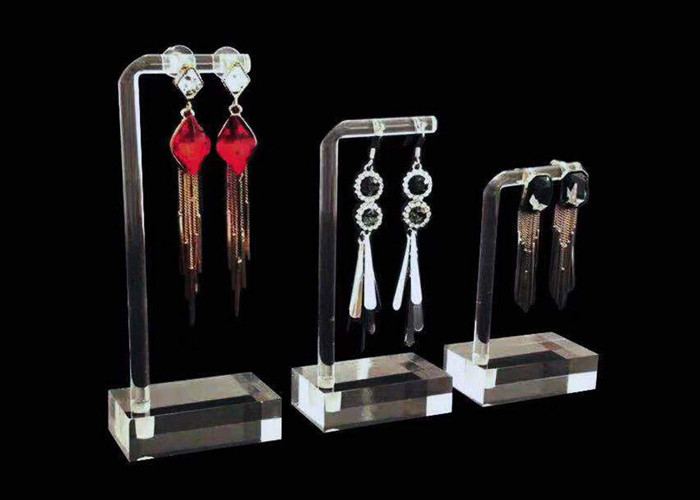 Modern Design Clear Acrylic Jewelry Display Stands For Show Decoration