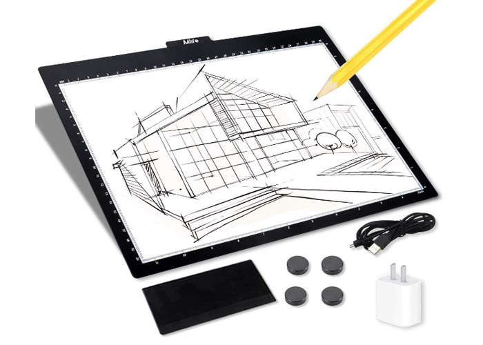 Super Bright LED Tracing Light Box LED 10 Level Dimmable Brightness Tracer Light Pad
